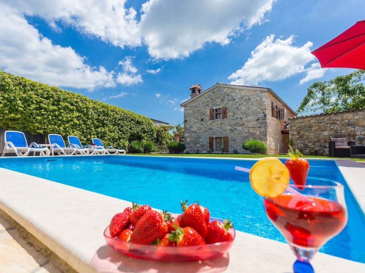 Maison pierre Istrie avec piscine privée à Barban - Photo 4
