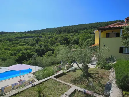 mit eigenem Pool und schönem Meerblick, Maison 5 personnes à Rabac - Photo 4