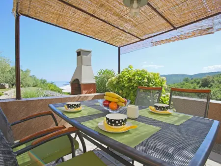 mit eigenem Pool und schönem Meerblick, Maison 5 personnes à Rabac - Photo 14