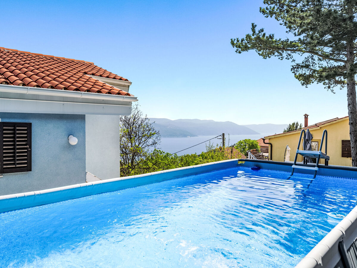 Haus Marina à Plomin : maison avec vue mer et piscine - Photo 2