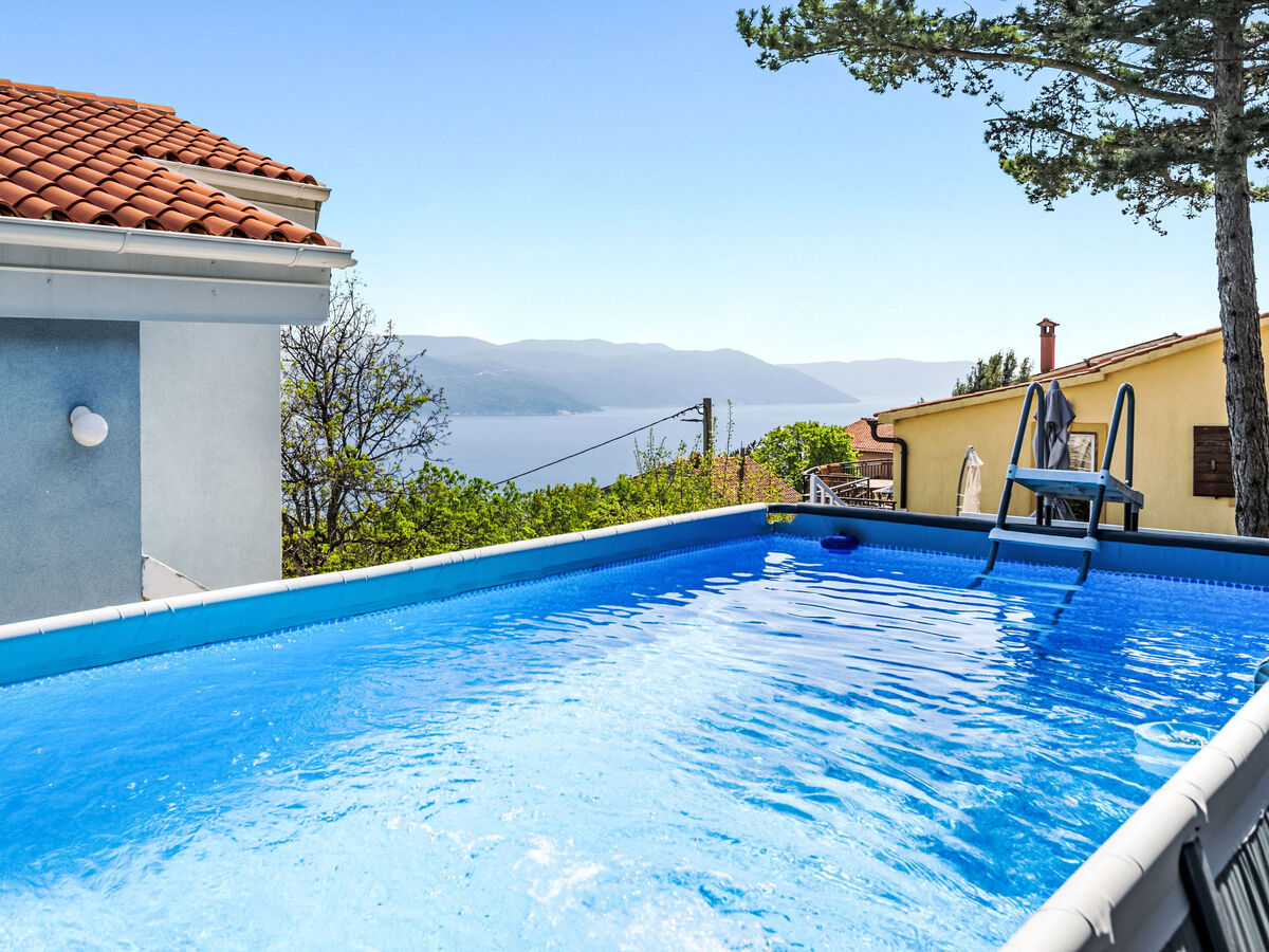 Haus Marina à Plomin : maison avec vue mer et piscine - Photo 12
