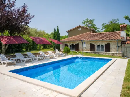 Villa Stori Grod : maison rurale avec piscine à Nedescina