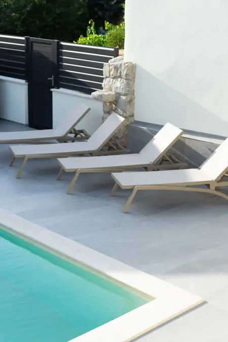 Villa Solaris sur Krk : pierre historique, piscine chauffée et sauna : photo 2