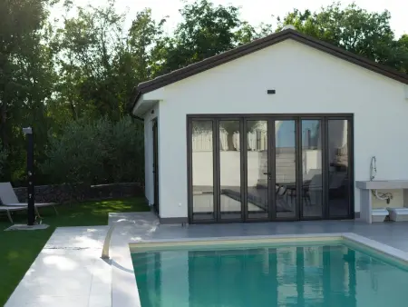 Villa Solaris sur Krk : pierre historique, piscine chauffée et sauna : photo 9