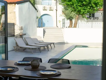 Villa Solaris sur Krk : pierre historique, piscine chauffée et sauna : photo 11