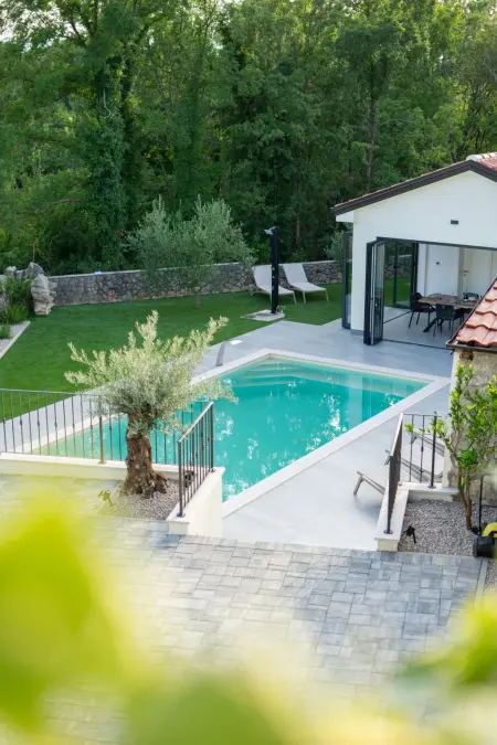 Villa Solaris sur Krk : pierre historique, piscine chauffée et sauna : photo 20
