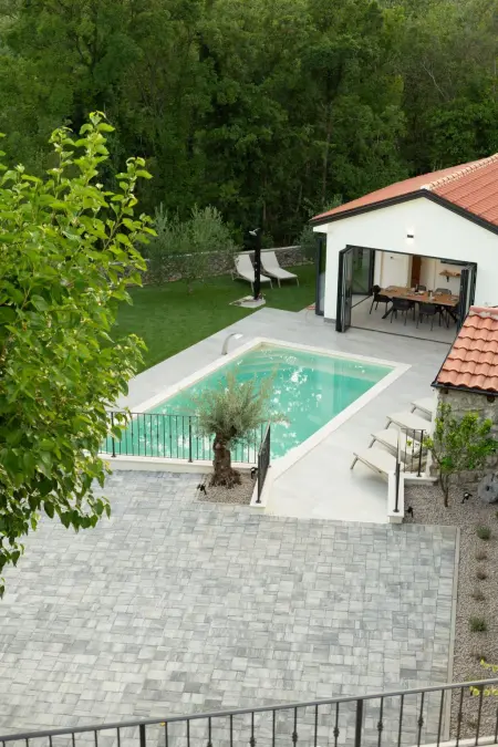 Villa Solaris sur Krk : pierre historique, piscine chauffée et sauna : photo 29