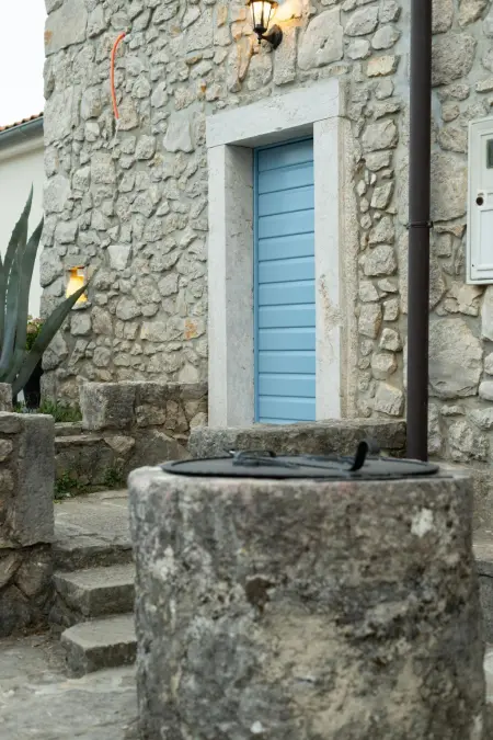 Villa Solaris sur Krk : pierre historique, piscine chauffée et sauna : photo 32