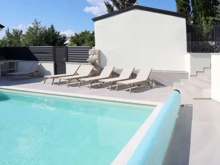 Villa Solaris sur Krk : pierre historique, piscine chauffée et sauna : photo 49