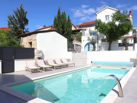 Villa Solaris sur Krk : pierre historique, piscine chauffée et sauna : photo 50