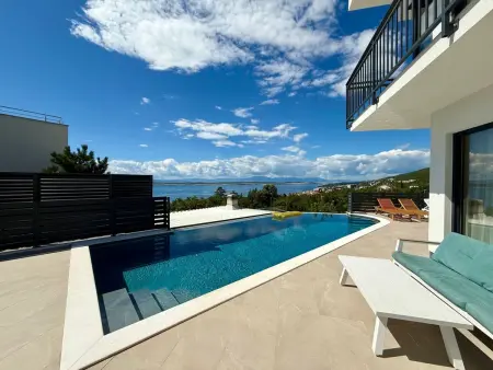 Villa moderne 5 chambres, piscine privée à Crikvenica : photo 10