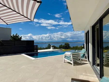 Villa moderne 5 chambres, piscine privée à Crikvenica : photo 11