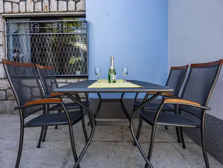 Maison Micika à Grizane, 5 pers., terrasse privée : photo 6