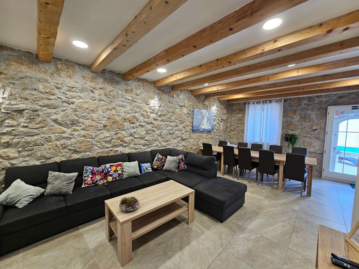 Maison 8 chambres avec piscine privée à Tribalj - Photo 21