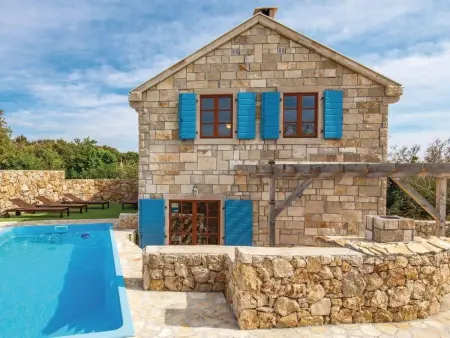 Location maison à Pag Novalja, in Novalja mit Privatem Pool