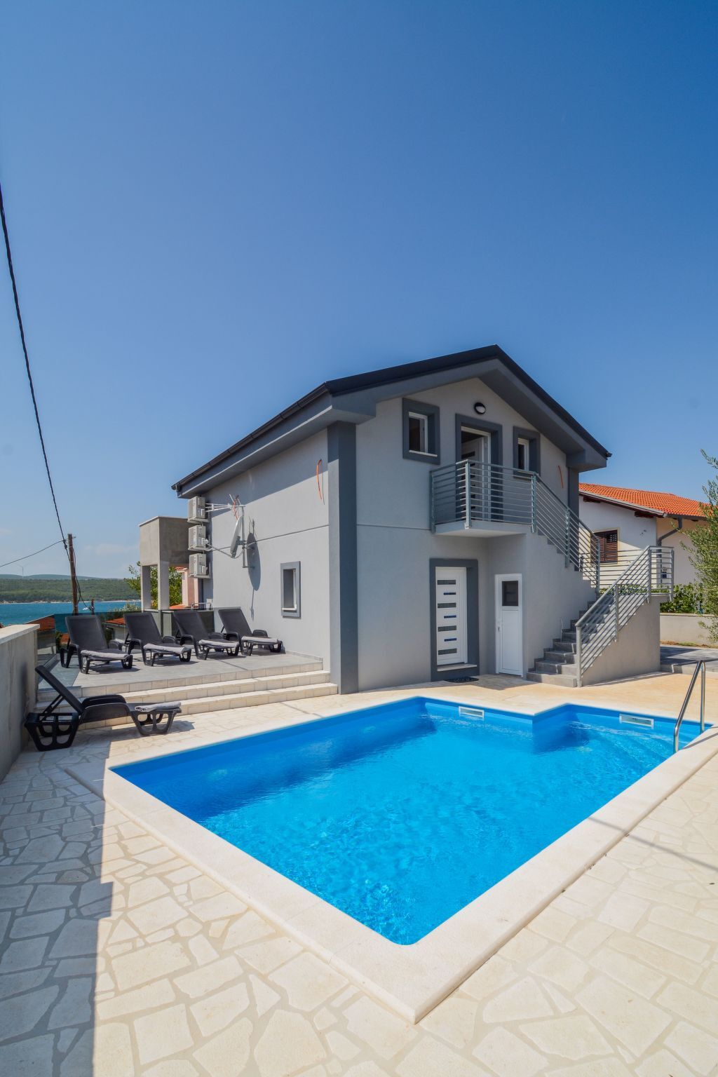 Villa 8 pers. avec piscine chauffée et plage à 140 m - Photo 4