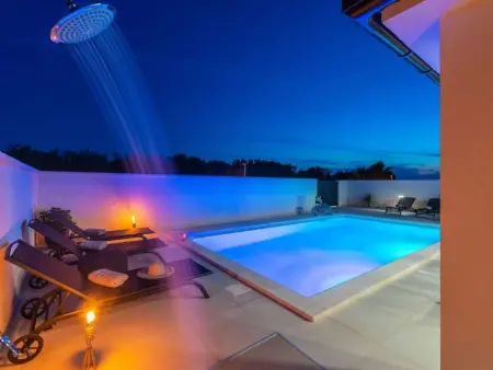 Villa 3 chambres avec piscine chauffée à Privlaka : photo 20