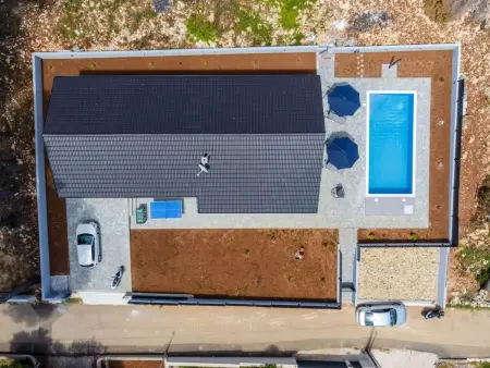 Maison neuve avec piscine privée à Vir, 1 km de la mer : photo 10