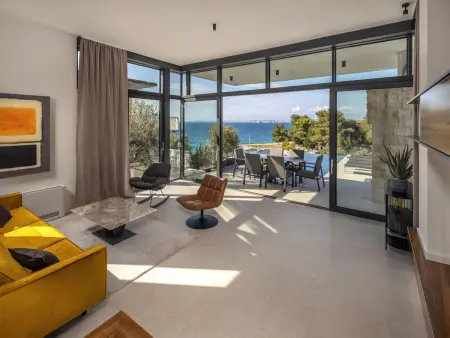 Villa Sunlife - Maison 7 pers. piscine privée, 20 m plage