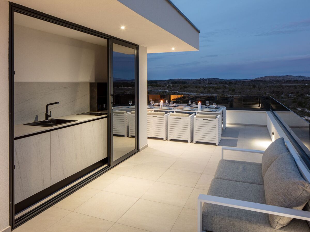Villa Vodice Sky, 4 chambres avec piscine et vue mer - Photo 37