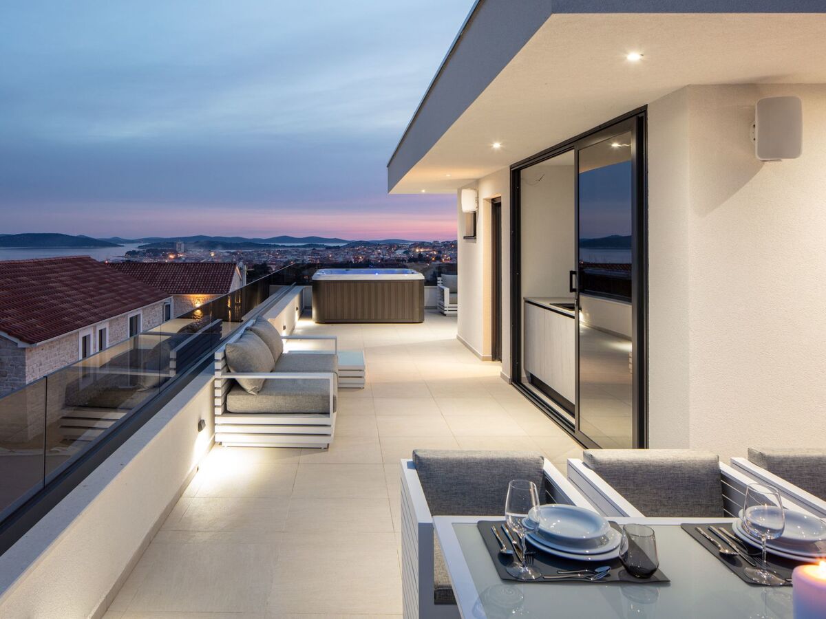 Villa Vodice Sky, 4 chambres avec piscine et vue mer - Photo 38