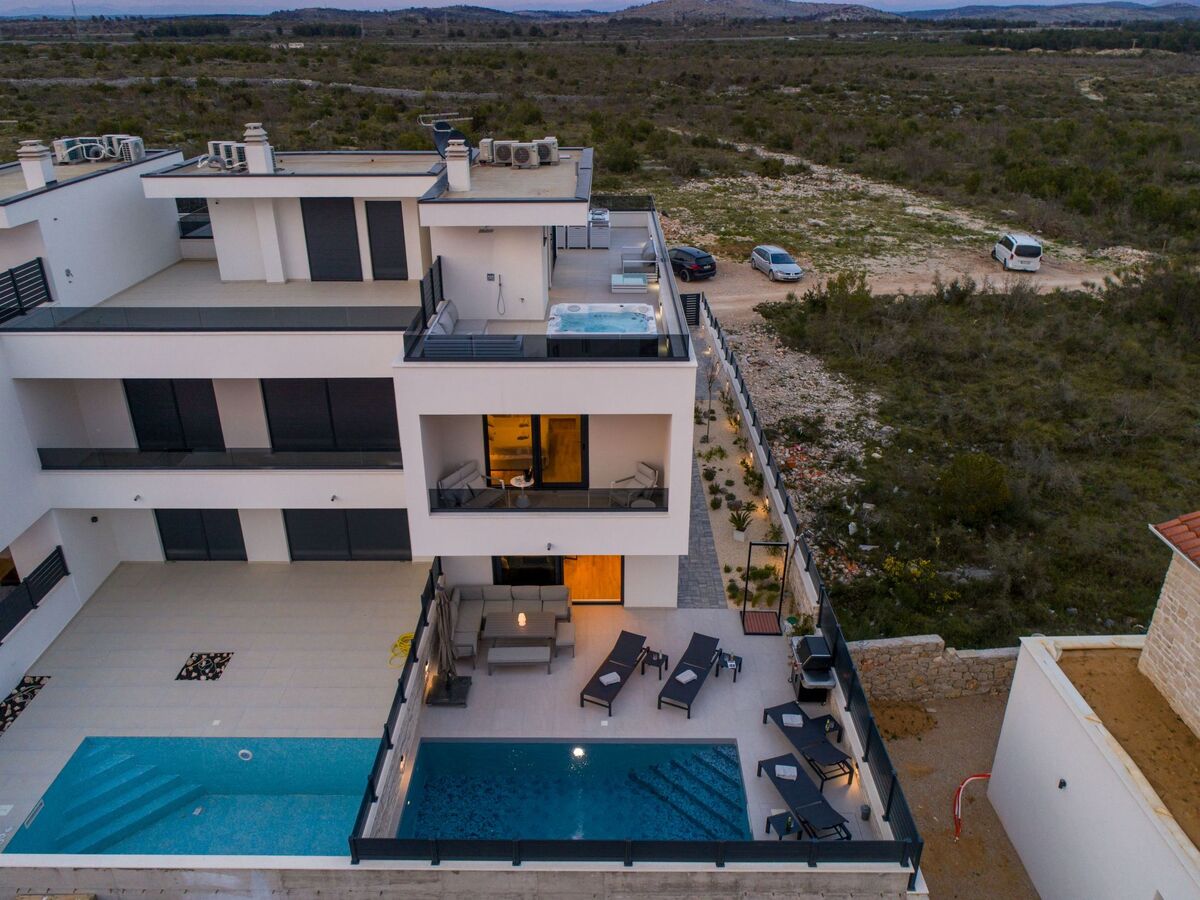 Villa Vodice Sky, 4 chambres avec piscine et vue mer - Photo 43