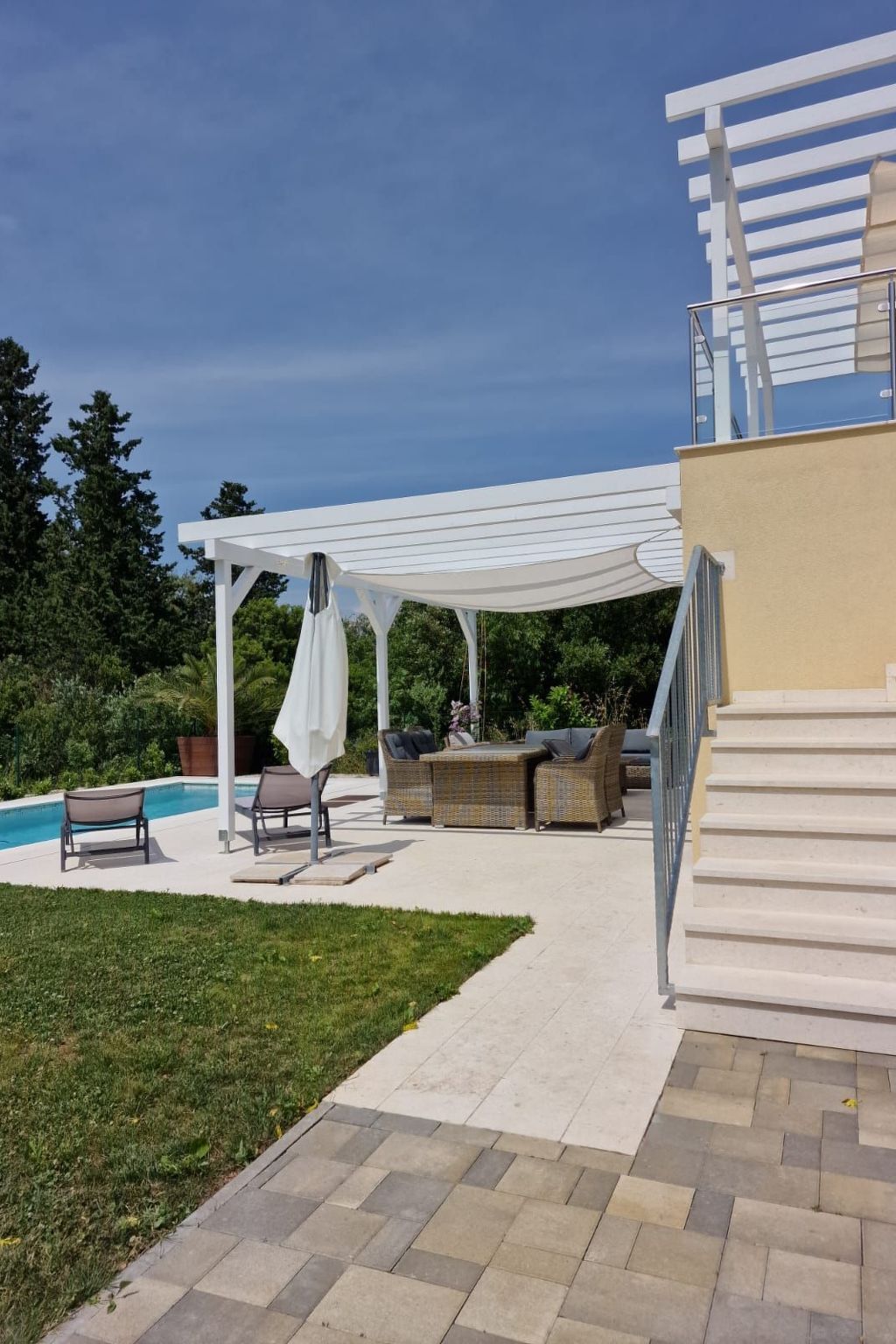 Maison 8 personnes avec piscine chauffée à 100 m de la mer - Photo 2