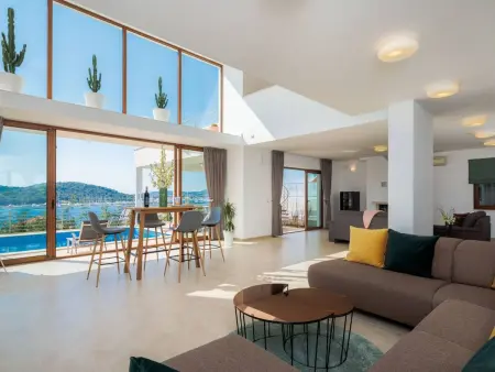 Location maison à Rogoznica, Luxusvilla Jasmin mit Privatpool