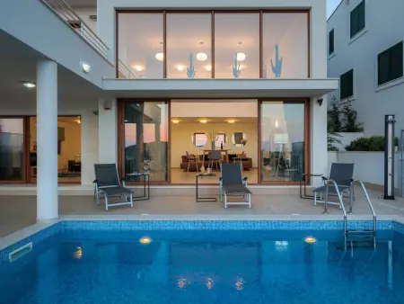 Villa Jasmin, maison 5 chambres avec piscine privée : photo 47