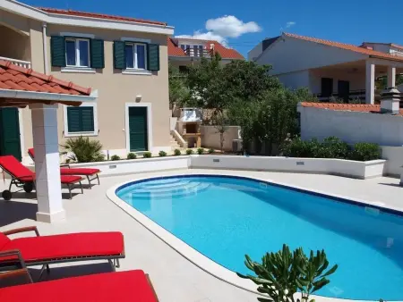 Maison 8 pers. avec piscine chauffée à 10m de la plage : photo 4