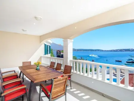Maison 8 pers. avec piscine chauffée à 10m de la plage : photo 10