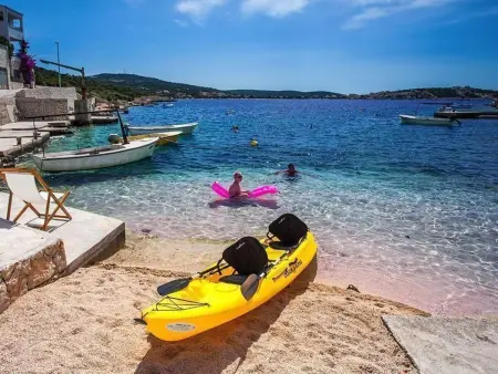 Maison 8 pers. avec piscine chauffée à 10m de la plage : photo 30
