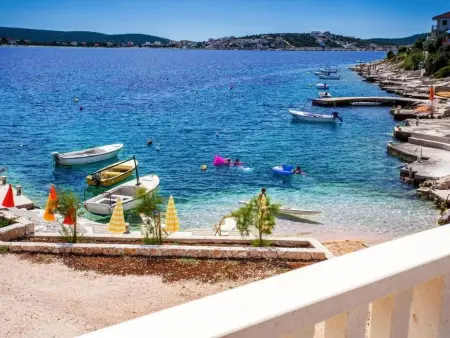 Maison 8 pers. avec piscine chauffée à 10m de la plage : photo 32