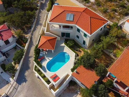 Maison 8 pers. avec piscine chauffée à 10m de la plage : photo 34