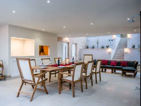 Villa Lori : maison 10 pers., plage à 5 m, piscine chauffée : photo 28