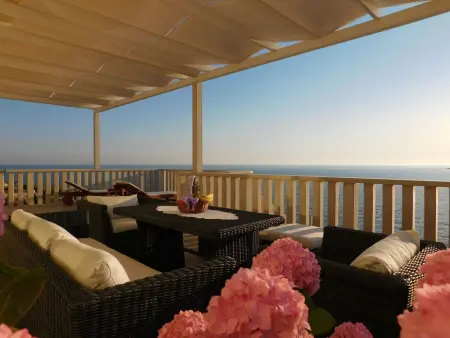 Maison Anamarija : piscine privée à 20 m de la plage