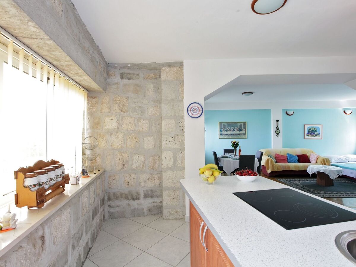 Maison en pierre avec jacuzzi et vue mer, Mravince - Photo 2