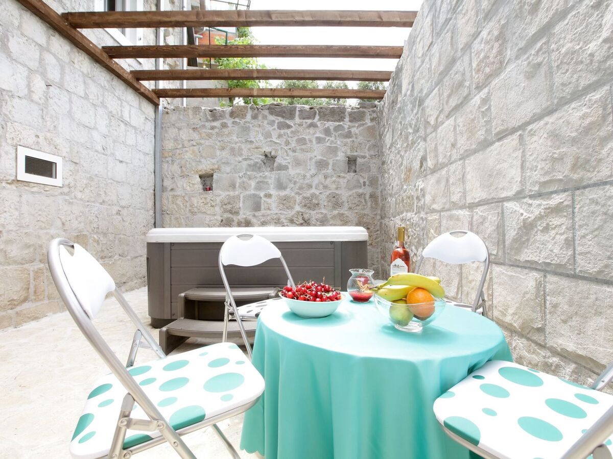 Maison en pierre avec jacuzzi et vue mer, Mravince - Photo 21