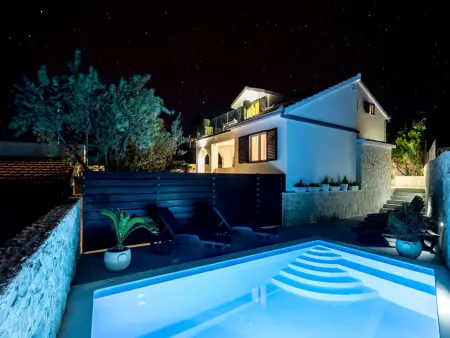 Villa 4 chambres avec piscine privée à 20m de la mer
