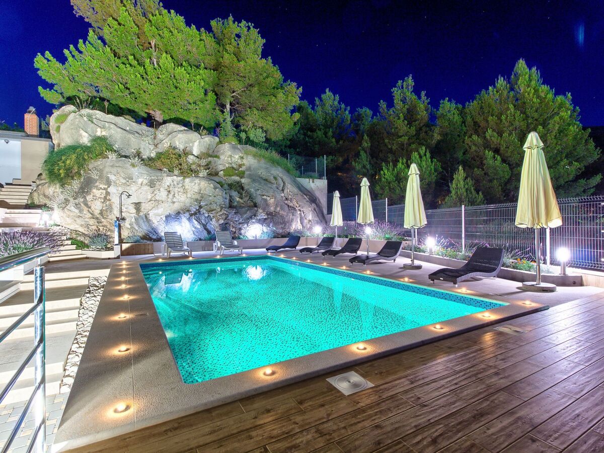 Villa Rock à Podstrana : maison 8 pers., piscine et vue mer - Photo 9
