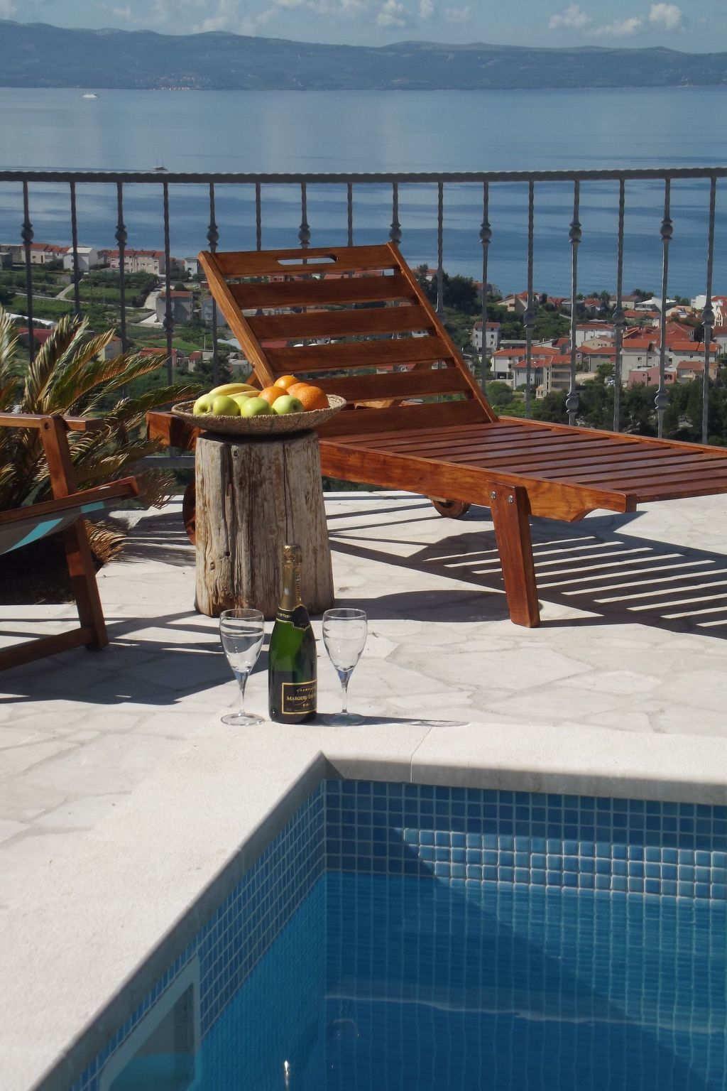 Villa Petar avec infinity pool et vue mer à Podstrana - Photo 2