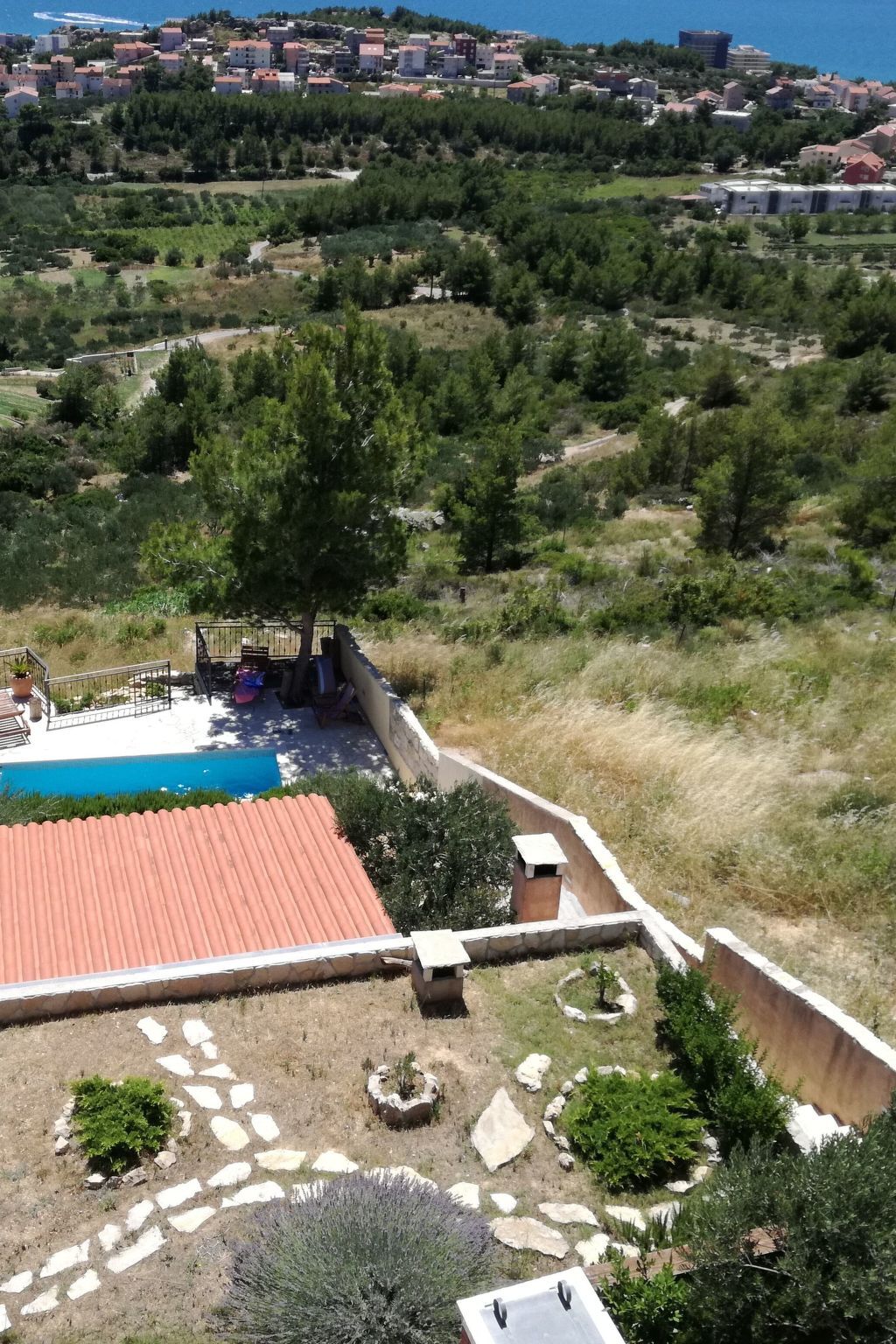 Villa Petar avec infinity pool et vue mer à Podstrana - Photo 44