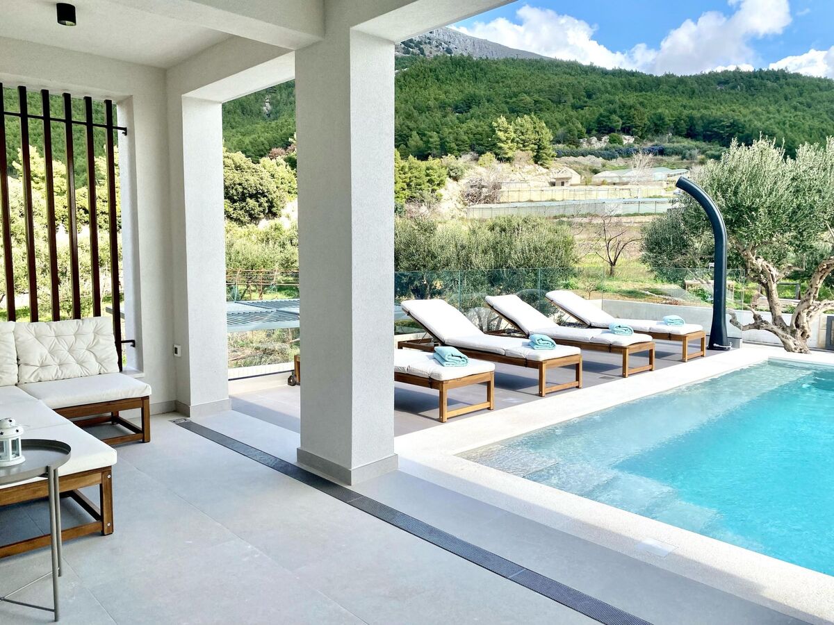 Villa Zaban, piscine infinity chauffée près de Split - Photo 24