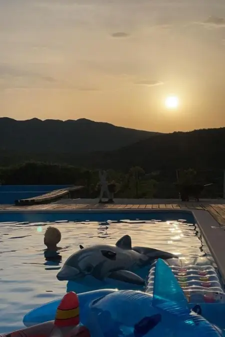 Maison Poljicko imanje à Donji Dolac, piscine privée : photo 21