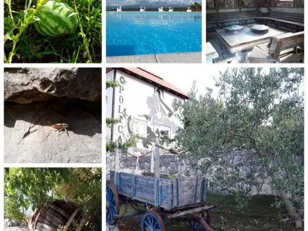 Maison Poljicko imanje à Donji Dolac, piscine privée : photo 37