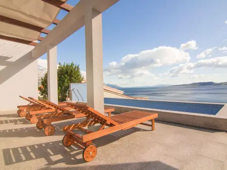 Location maison à Omiš, Ferienvilla Botta mit privatem Pool