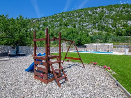 Villa Elin à Blato na Cetini, piscine privée 41 m² : photo 4