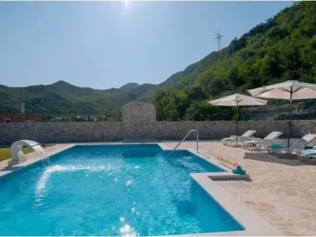 Villa Elin à Blato na Cetini, piscine privée 41 m² : photo 9