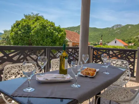 Villa Elin à Blato na Cetini, piscine privée 41 m² : photo 22