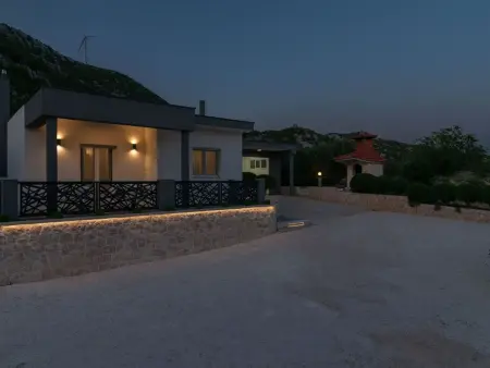 Villa Elin à Blato na Cetini, piscine privée 41 m² : photo 26